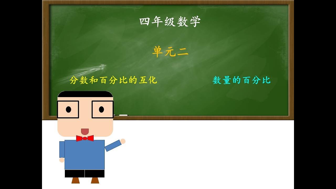 百分比  | 单元二 | 四年级数学 KSSR SEMAKAN 【旋蛋老师】