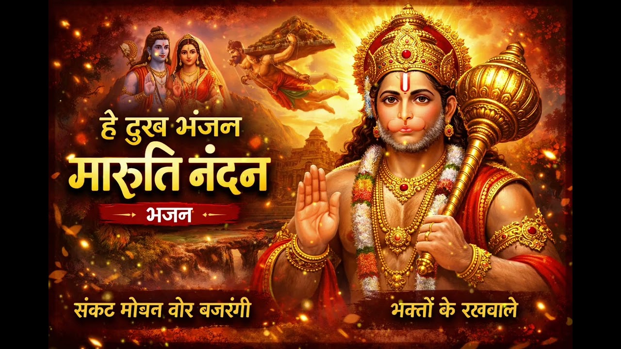 हे दुख भंजन मारुति नंदन | संकट मोचन हनुमान भजन | Non Stop Bhajan | 2026 HpBeats 
