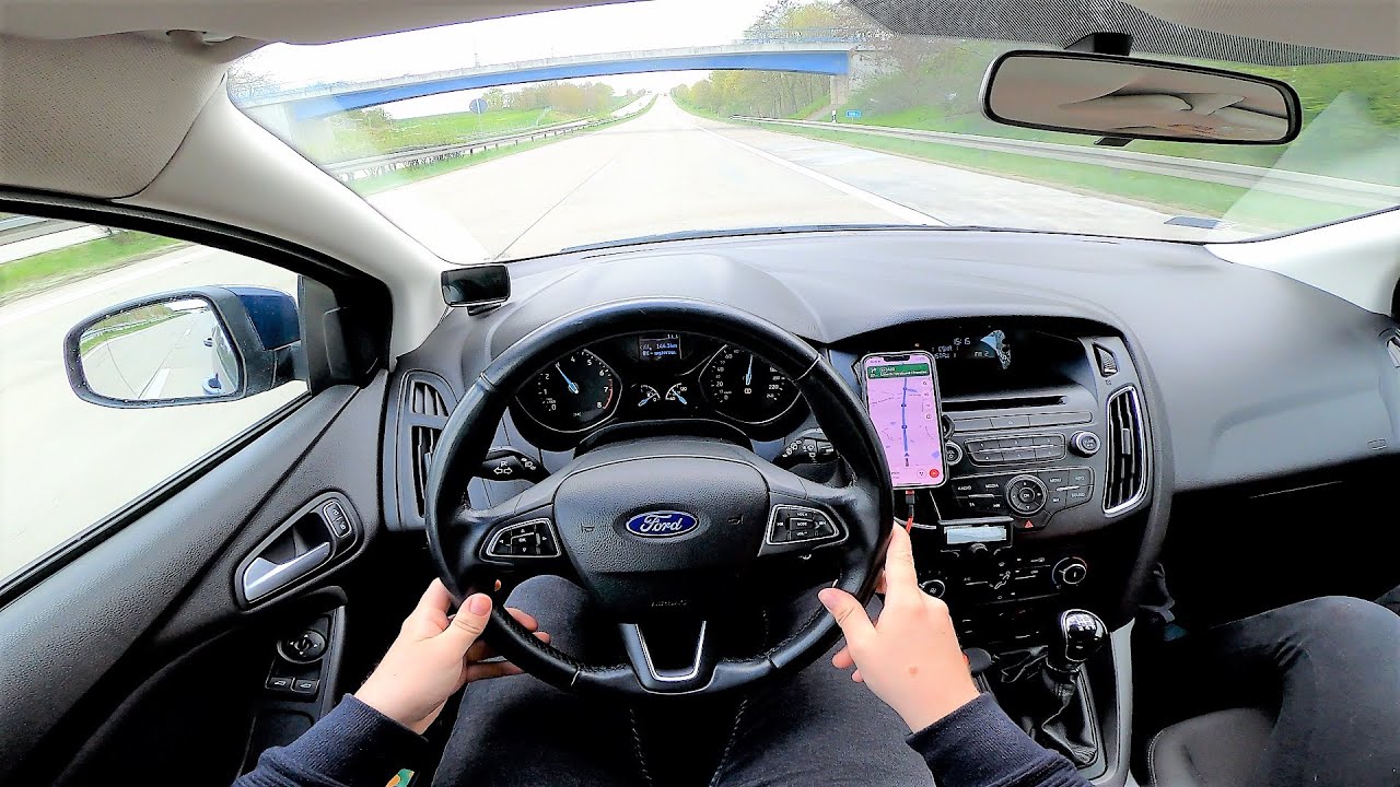 Ford Focus MK3 1.6 Ti-VCT 105HP Manual (2015) POV Test Drive & Acceleration 0-100 | 4K 