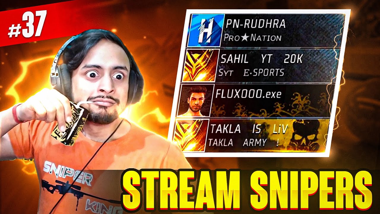 rg gamer vs stream sniper #37