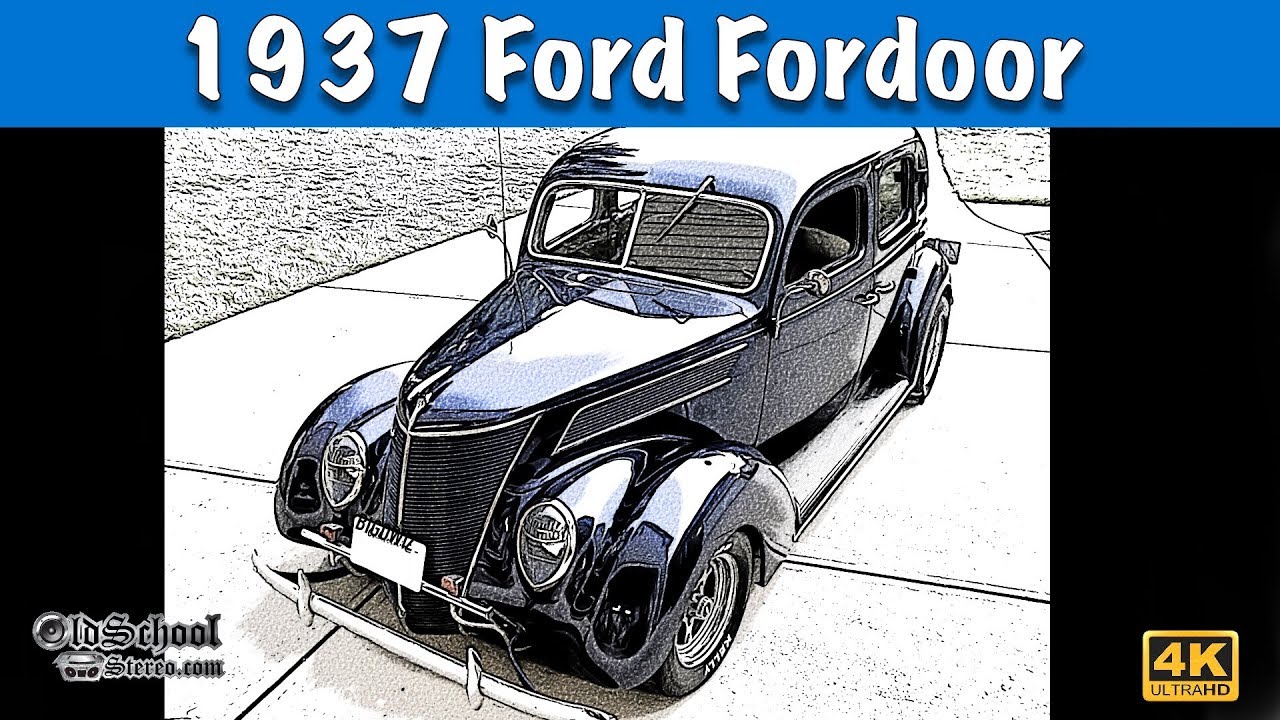 My Dream Car and It Was Affordable! 1937 Ford Fordor [4K]