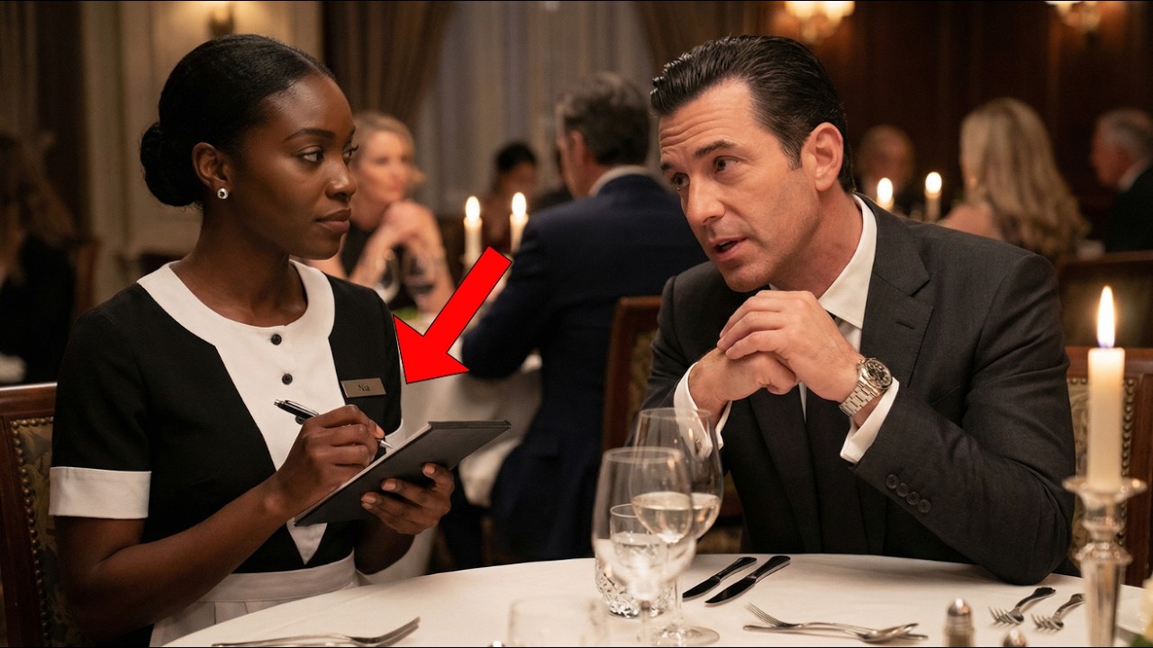 Billionaire Orders in a Foreign Language to Humiliate Black Waitress — He Never Expected This Reply