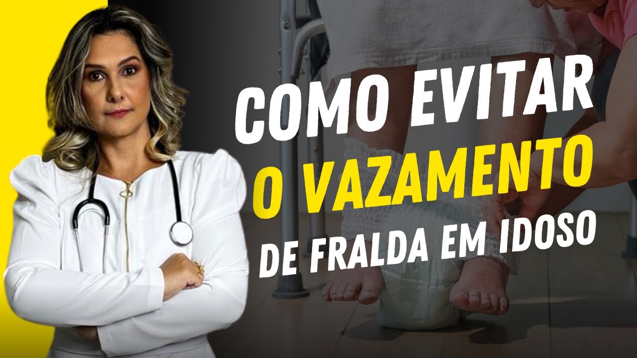 Essa é a melhor maneira de evitar vazamento da Fralda em Idoso