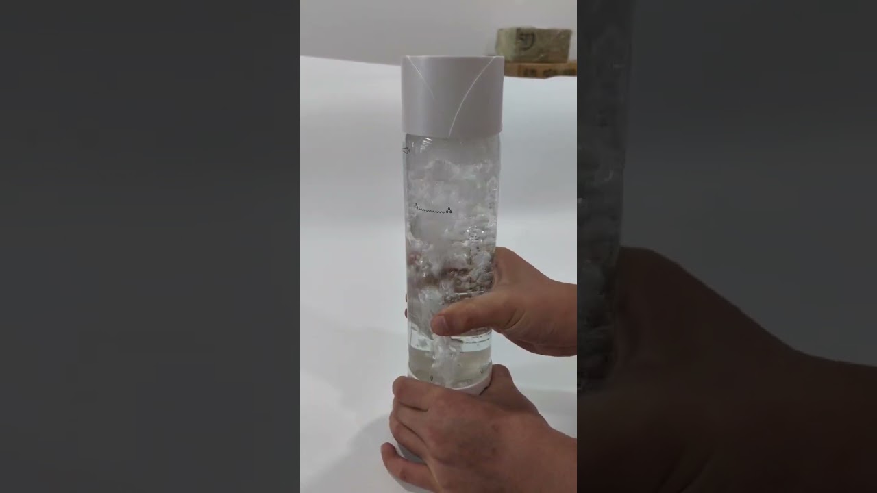 8g co2 Gas bottle Demo video 8g Sparkling water #co2 cartridges #co2