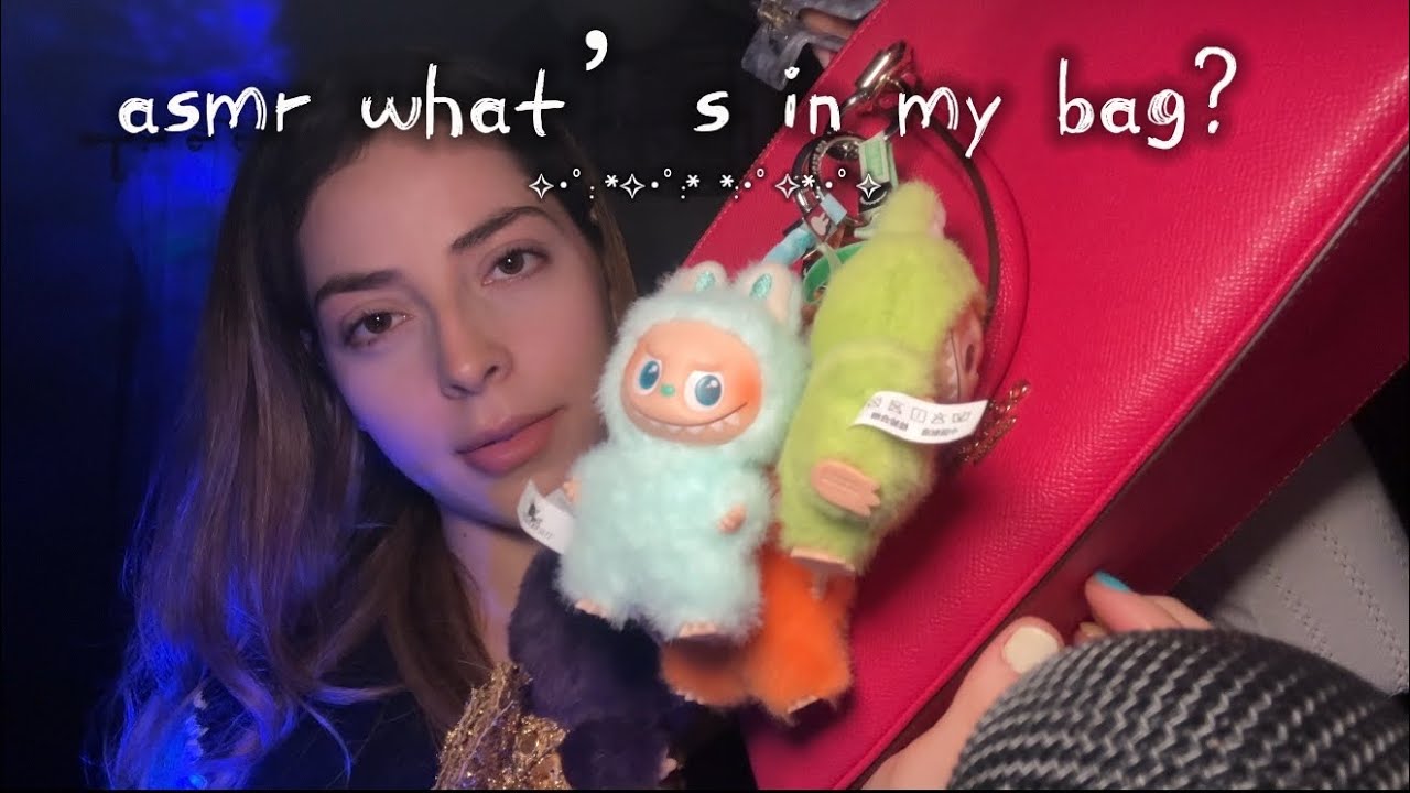 ✿ ASMR What’s in my bag as a 25-Year-Old ✧･ﾟ: * ✿