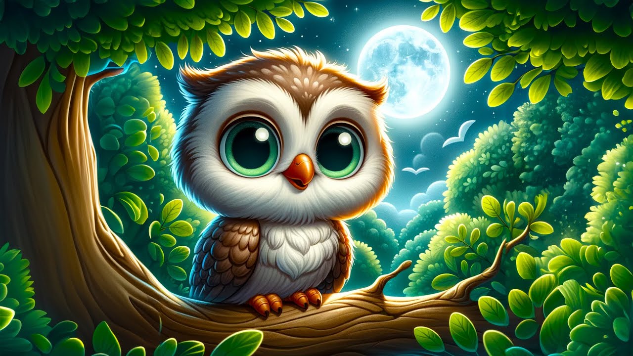 Short Bedtime Stories For Children 🦉 Oliver Owl's Quiet Night