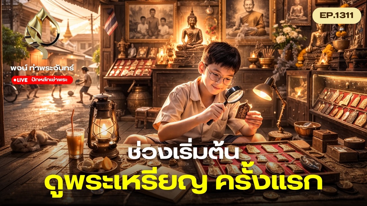 #ปักหลักเช่าพระ กับ #พจน์ท่าพระจันทร์ ครั้งที่ 1311