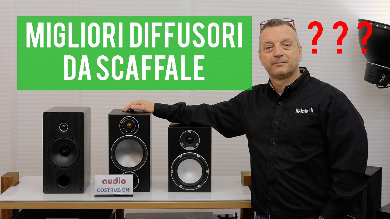 I MIGLIORI DIFFUSORI DA SCAFFALE (Indiana Line Tesi 261, Monitor Audio Bronze 2, Tannoy Mercury 7.2)