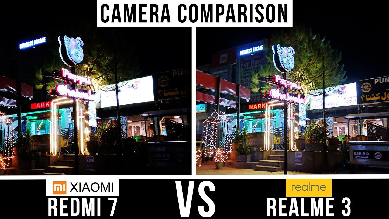 Redmi 7 VS Realme 3 Camera test