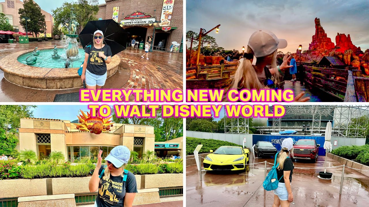 EVERYTHING NEW Coming to Walt Disney World! All Four Parks, New Lands, Rides & More IN DETAIL!