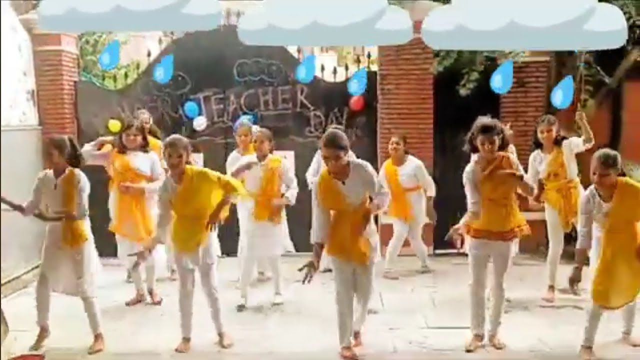 Beautiful dance performance for teacher's day 