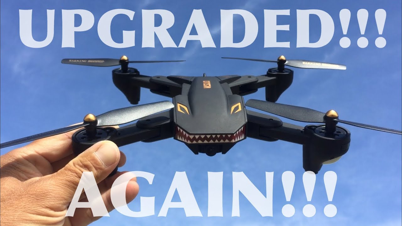 Радиоуправляемый дрон TIANQU VISUO XS809S с камерой FPV WiFi