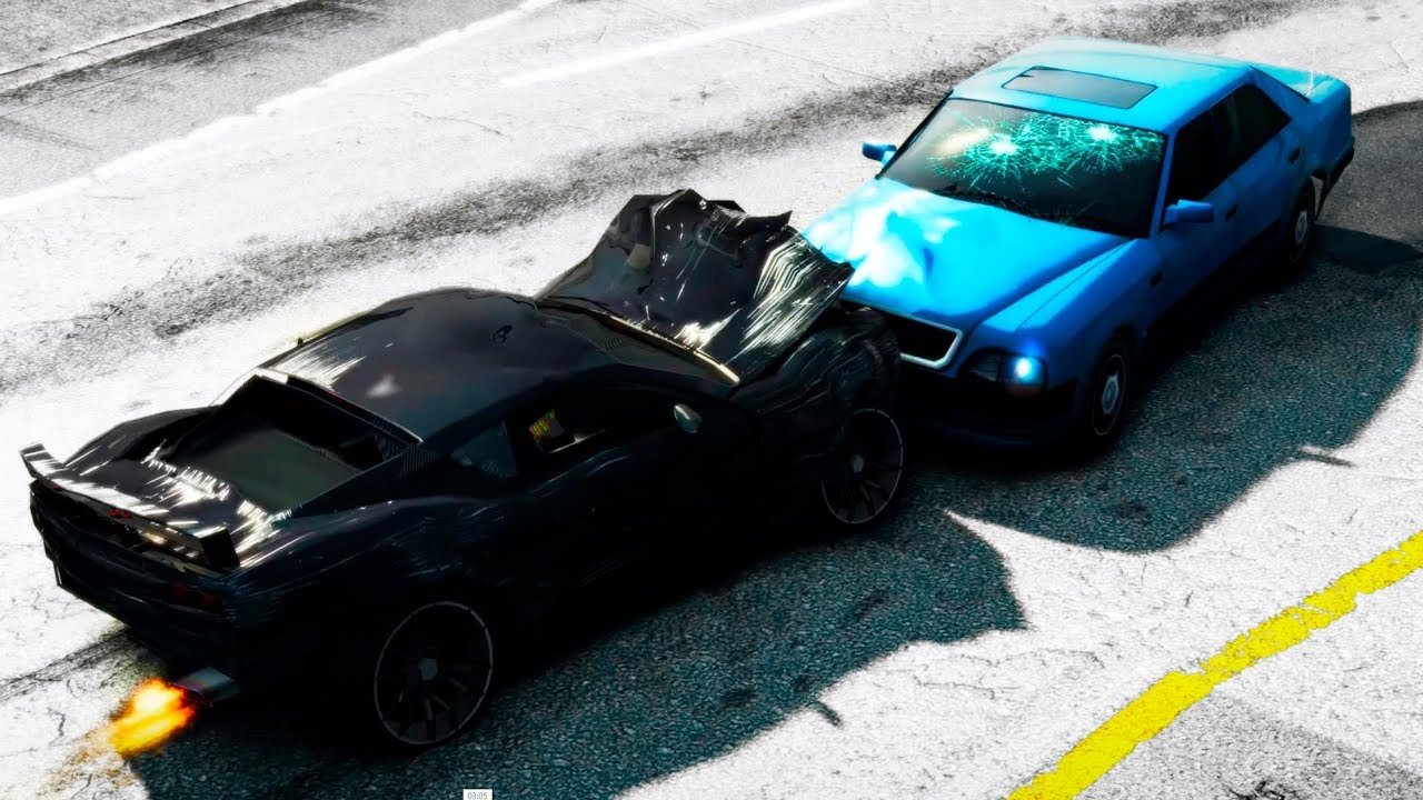 Burnout Paradise || Satisfying Insane Car Crash Compilation #1