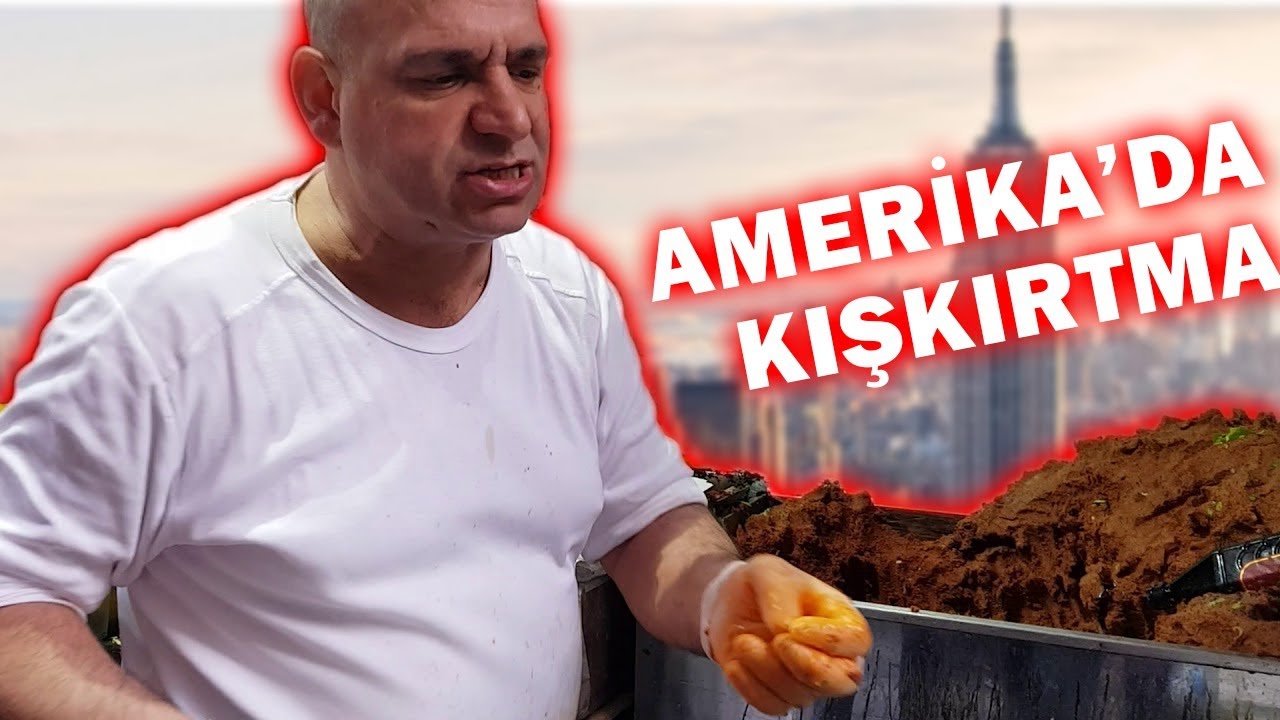 &Ccedil;İĞ K&Ouml;FTECİ ALİ USTA AMERİKA'DA KIŞKIRTMA