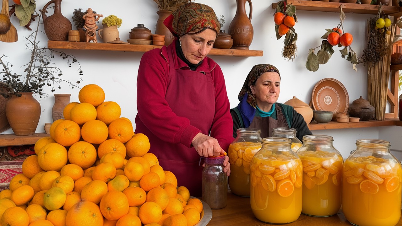 The Most Delicious Orange Compote From Ripe Harvest
