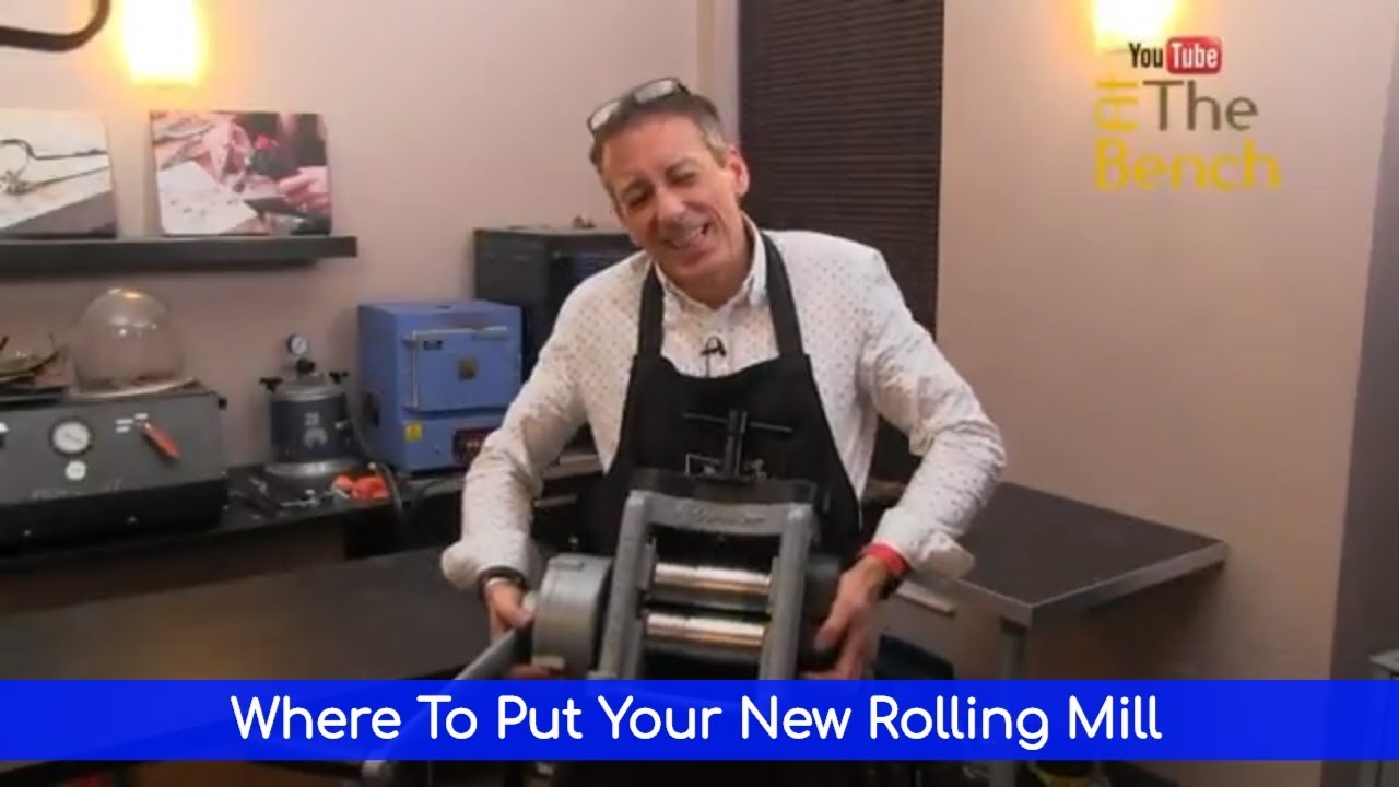 Where To Put Your New Rolling Mill - Choosing Your New Rolling Mill - Making Your Own Jewellery