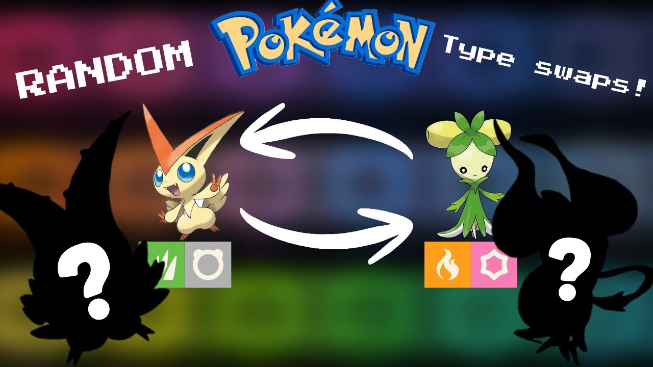 I created RANDOM Pokemon TYPE SWAPS!