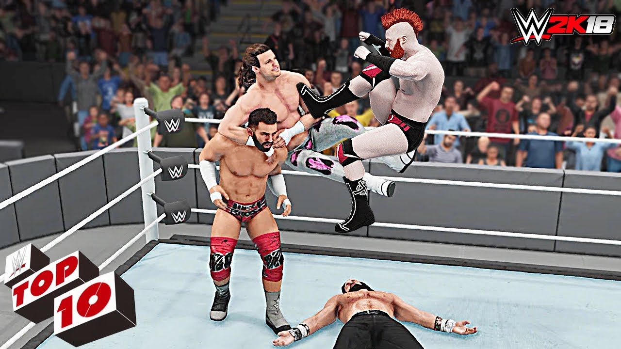 WWE 2K18 Top 10 Hot Rapid fire Finishers! Part 8