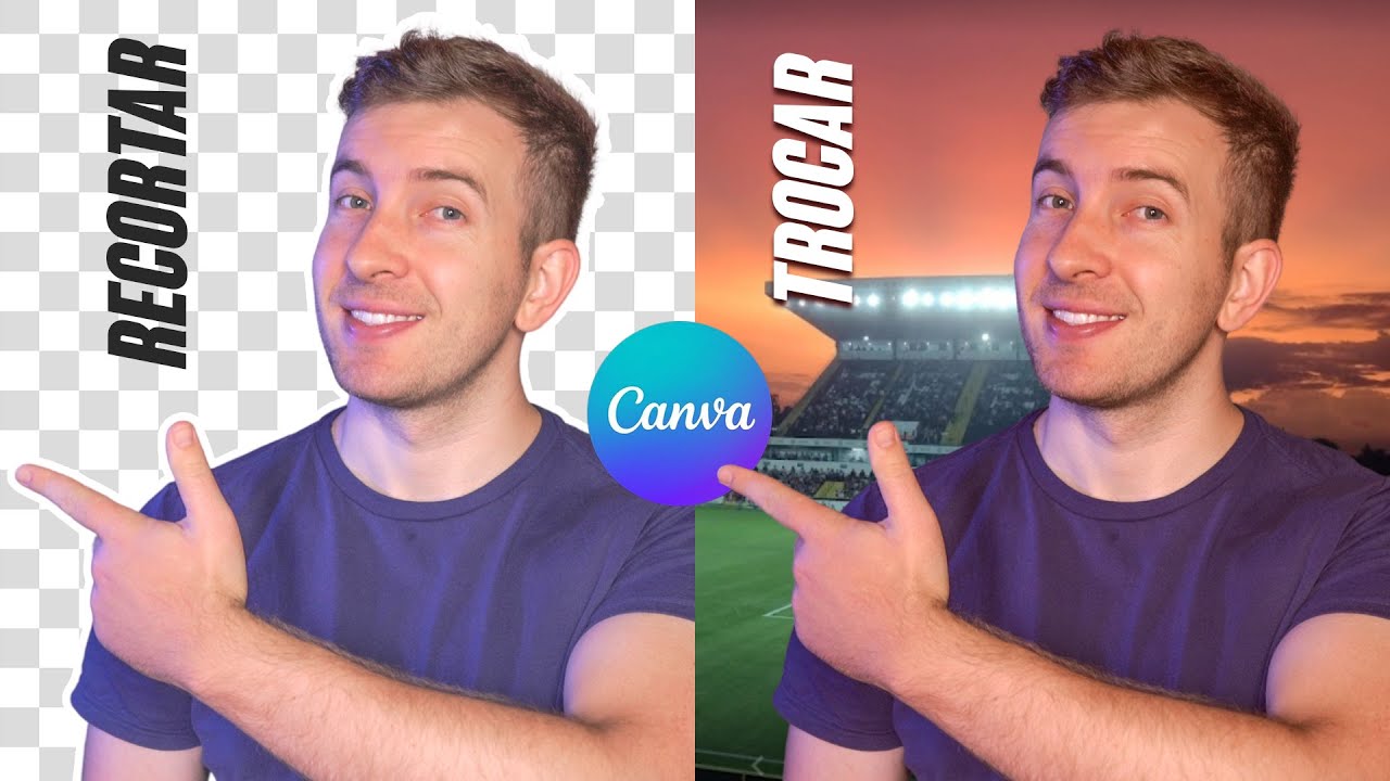 Como Recortar e Trocar o Fundo da Foto no Canva (FÁCIL DEMAIS)
