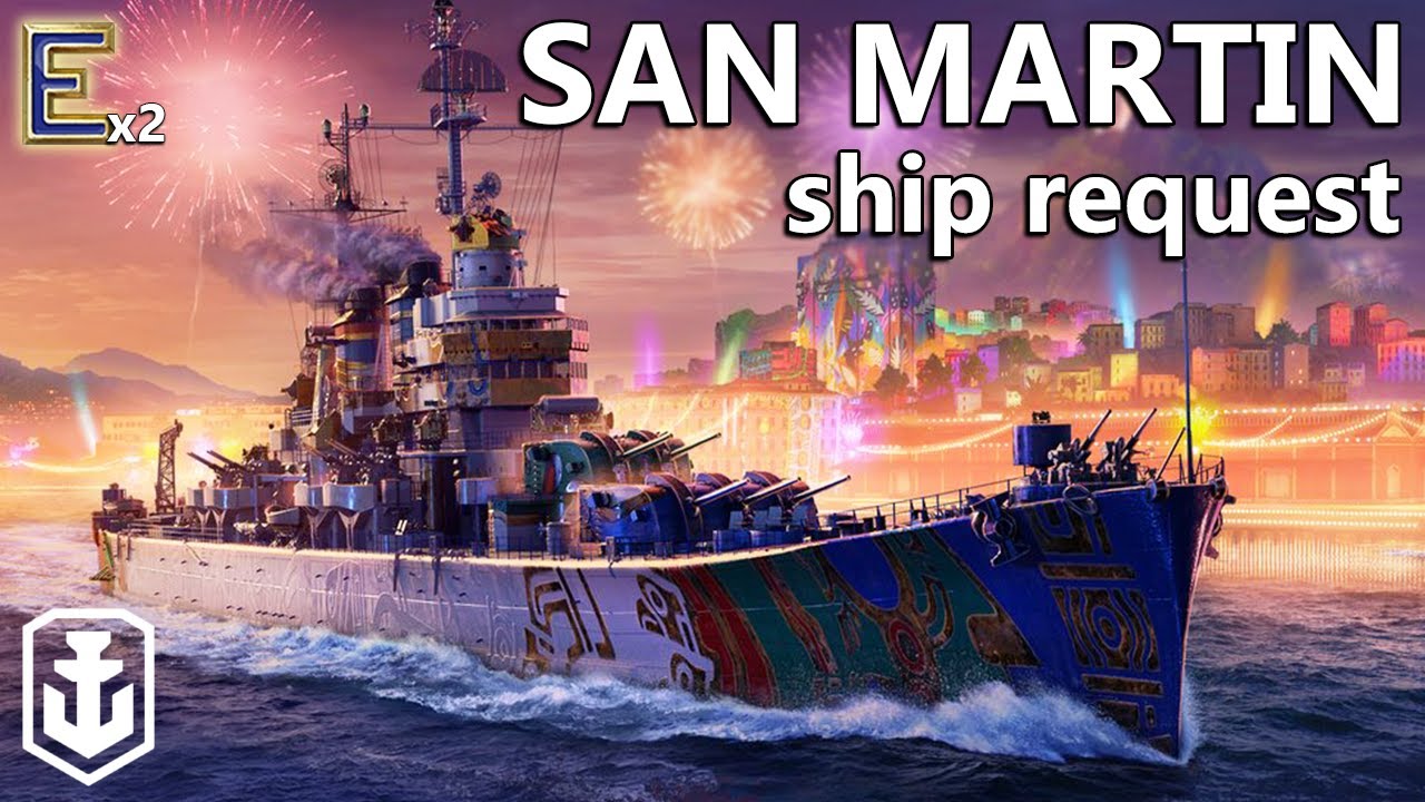 Incredible Start To 2026 - San Martin Ship Request (World of Warships)
