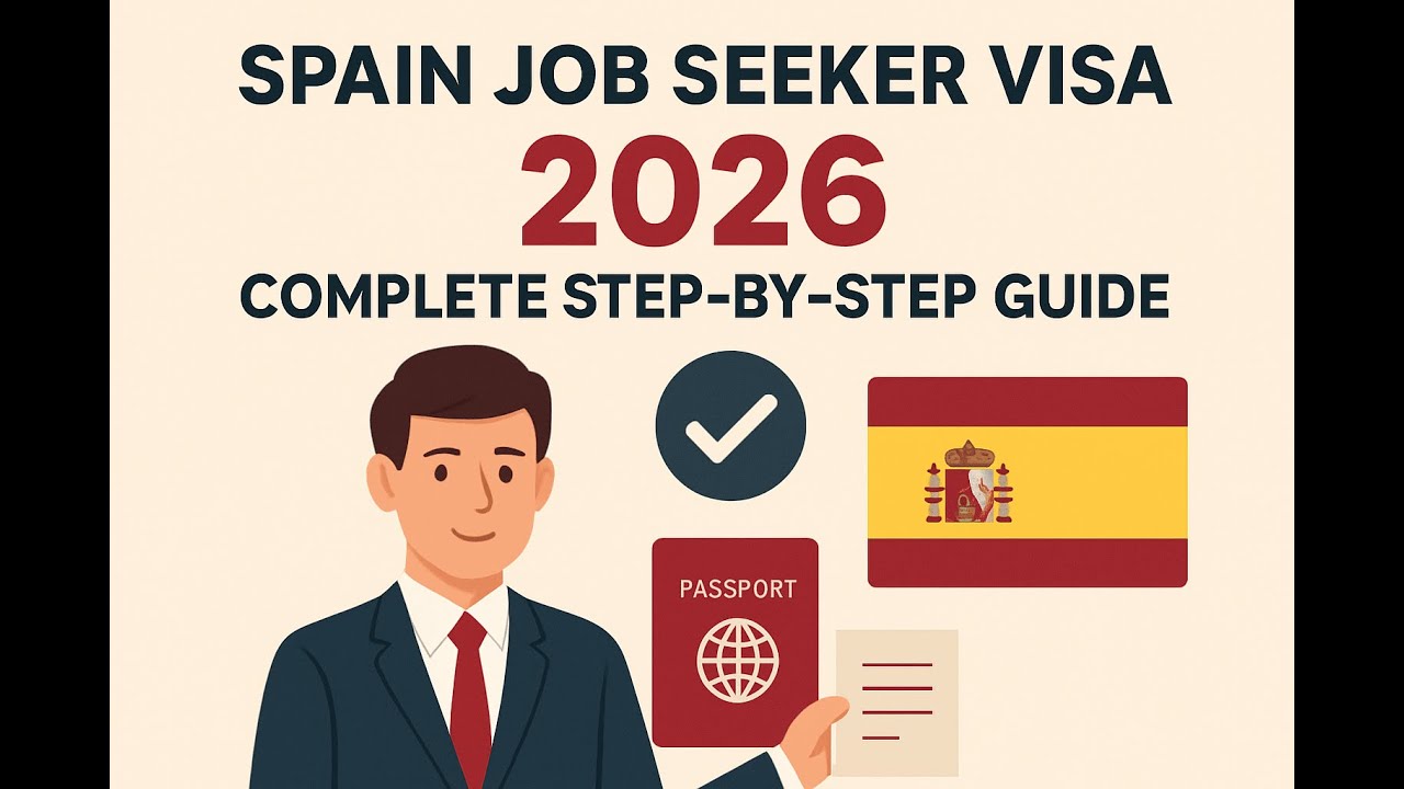 Spain Job Seeker Visa 2026 &mdash; Complete Step-by-Step Guide