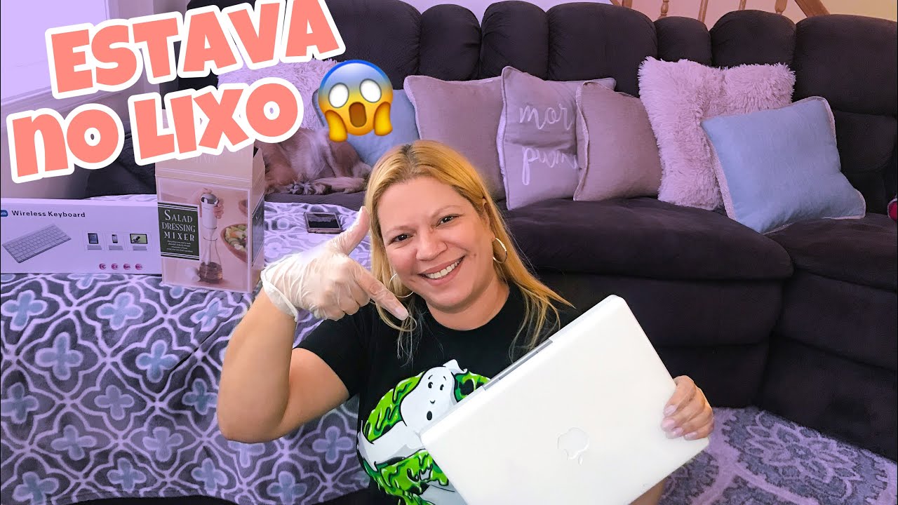 OLHA O QUE EU ENCONTREI NO LIXO DOS AMERICANOS / PARTE 1