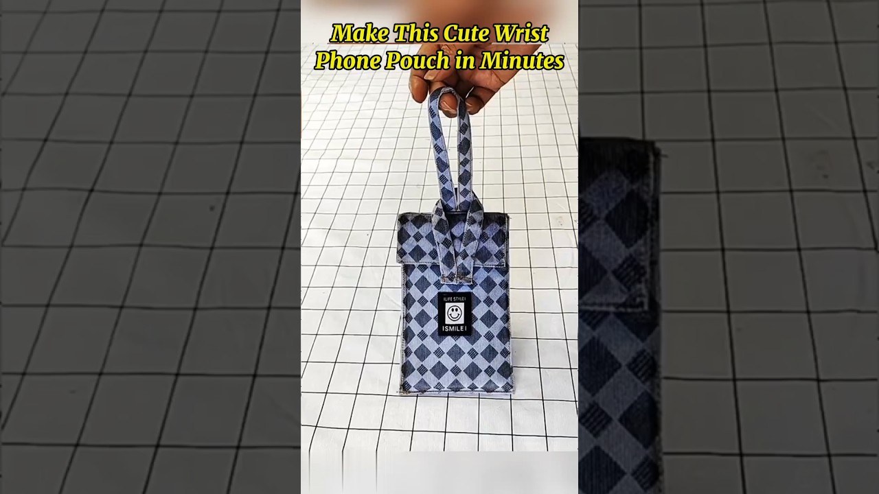 DIY Mobile Pouch Tutorial|  #mobile #diymobilepouch #mobilecover #sewingmobilecover #sewingtutorial