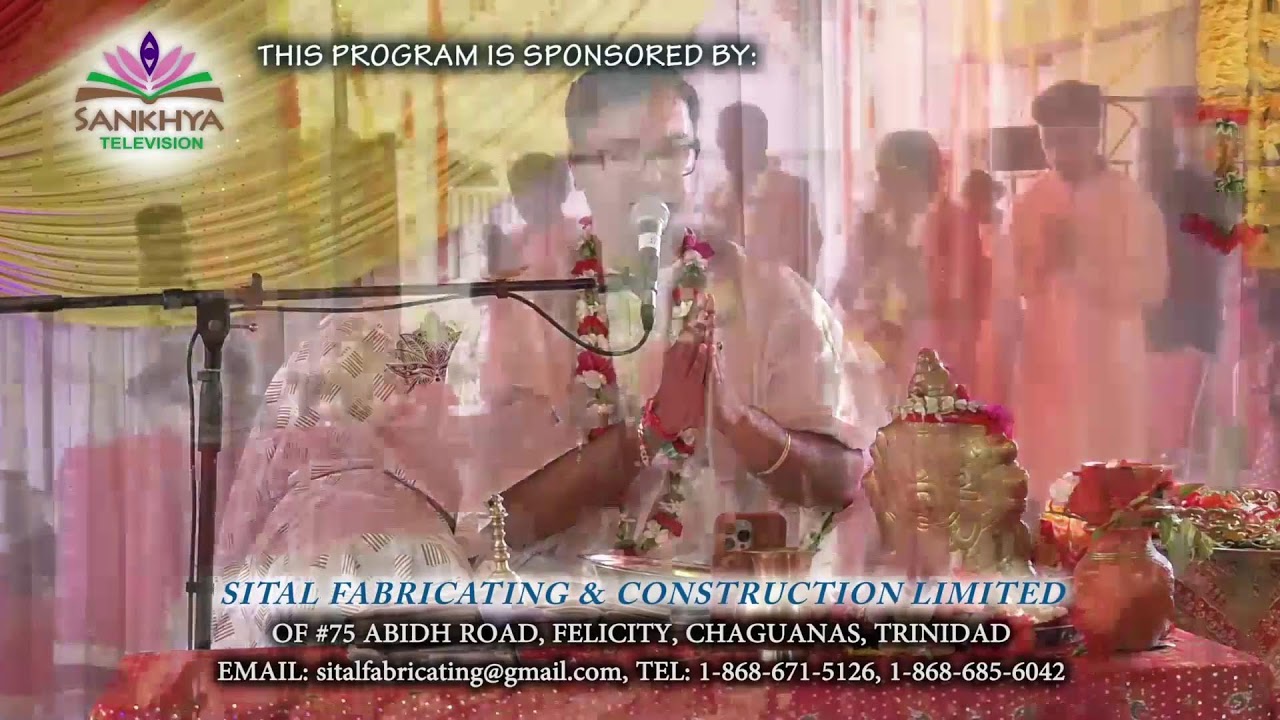 Pundit Sunil Seetahal Maharaj - One Night Stsang at Rudranath and Pravita Shankar