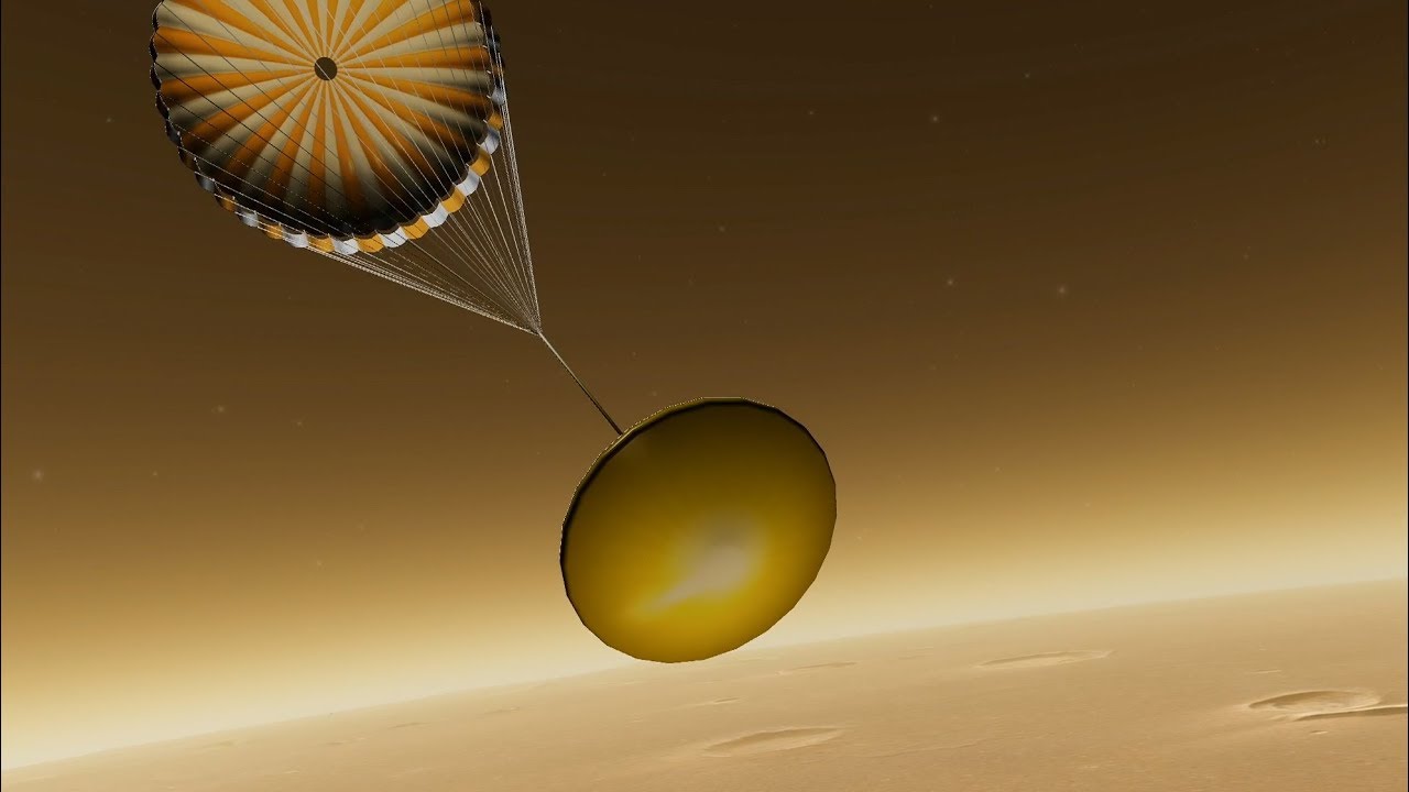 NASA's InSight Landing Simulation #datavisualization