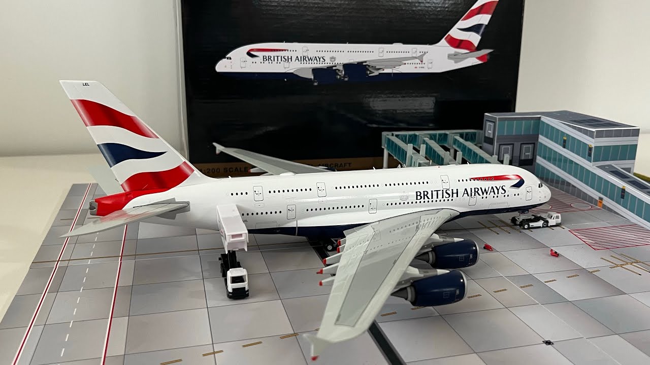 British Airways A380, 1:200 Diecast model | Unboxing | Gemini Jets 1:200