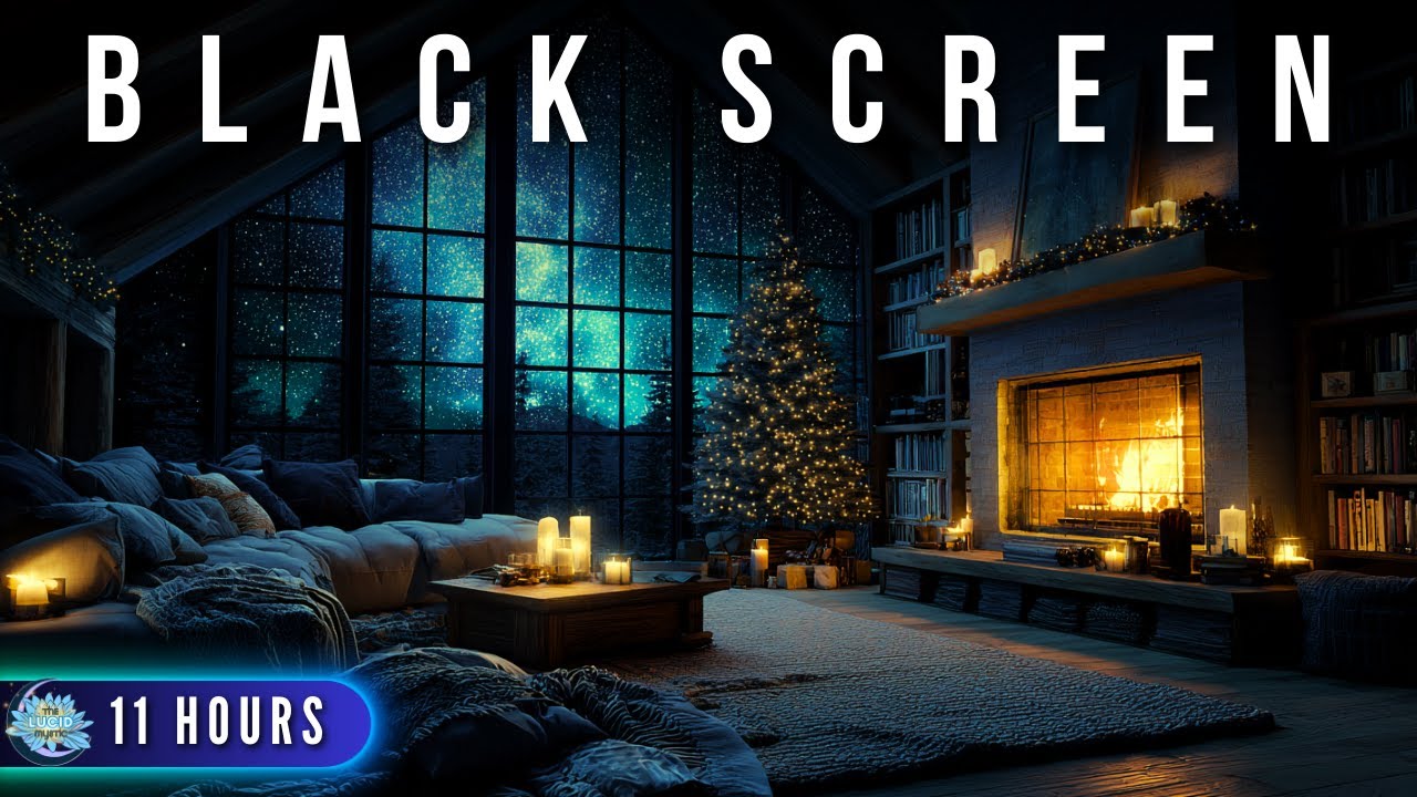 Silent Night ✦ Soothing Deep Sleep Music for Deep Comfort, Relaxation & Sleep (Fade to Black Screen)