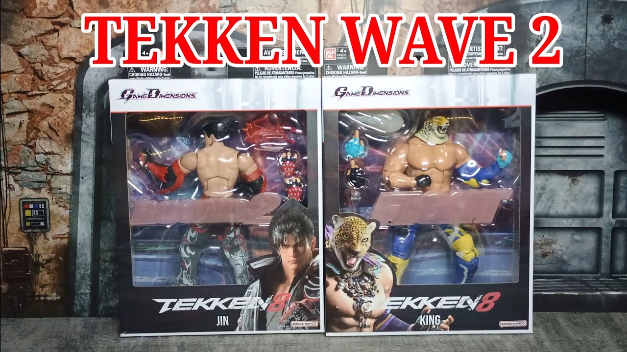 TEKKEN WAVE 2 (JIN and KING) DOUBLE REVIEW