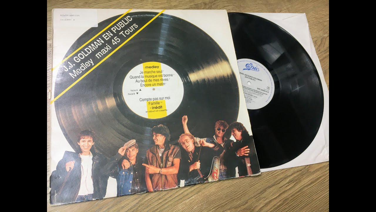 Vinyl'Over - Écoute #1 - Jean-Jacques Goldman - Famille (en public) - 1987