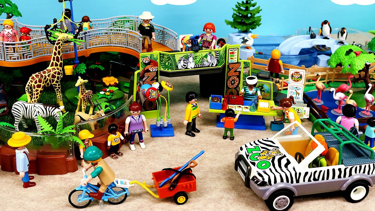 Building  Zoo for Playmobil Safari Animals!