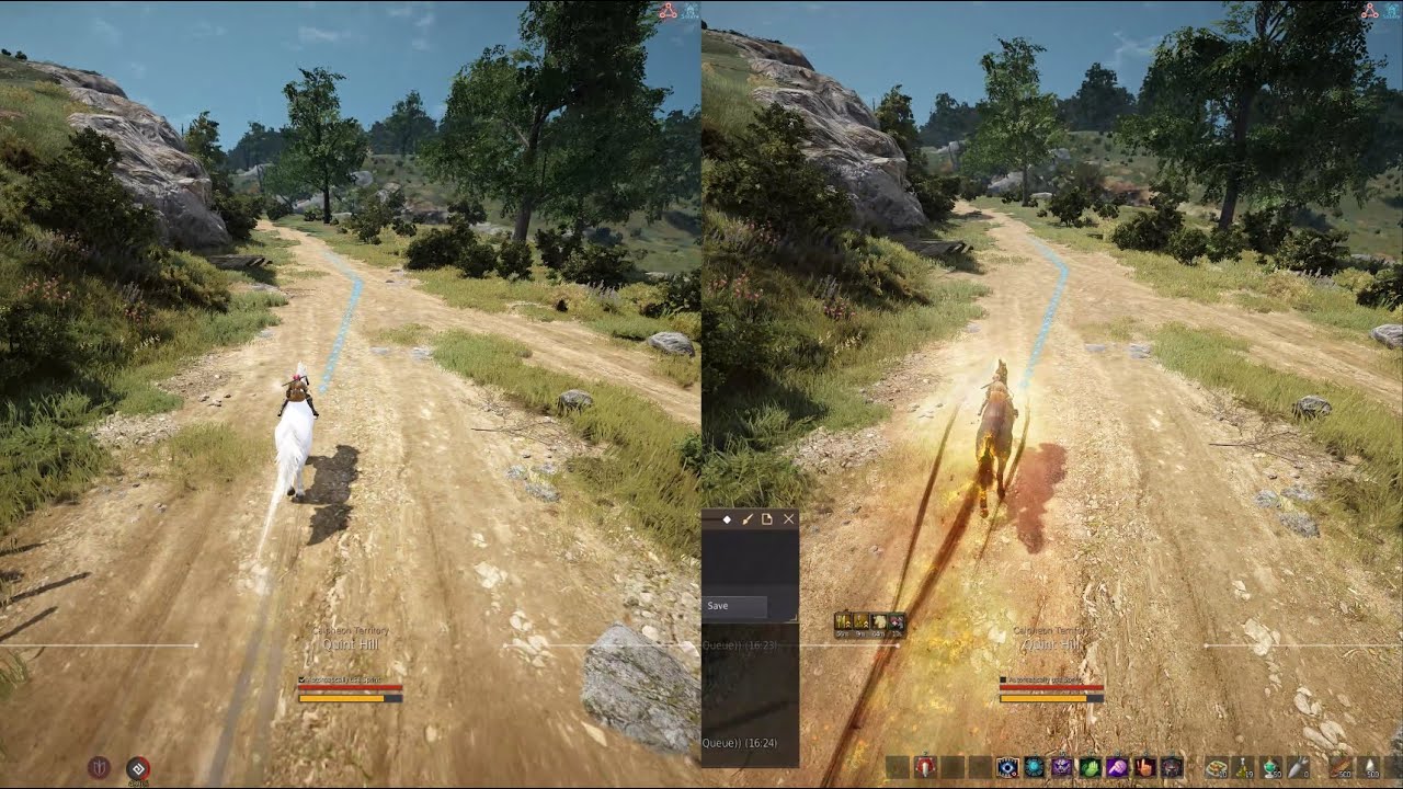 Golden T8E vs T9 Doom Race