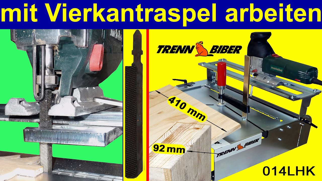 Stichs&auml;getisch Trenn Biber 014LHK mit Feile, Raspel zum entgraten oder Gl&auml;tten-siehe ebay Link unten