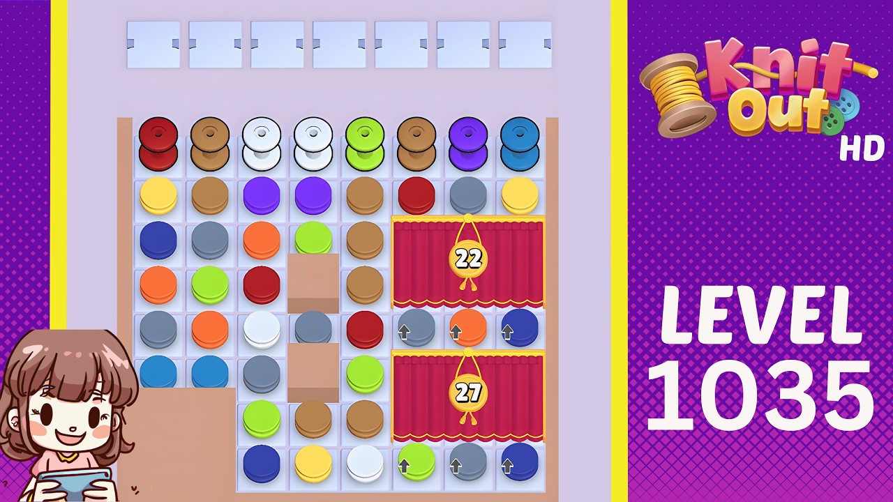 Knit Out Level 1035 Solution Walkthrough