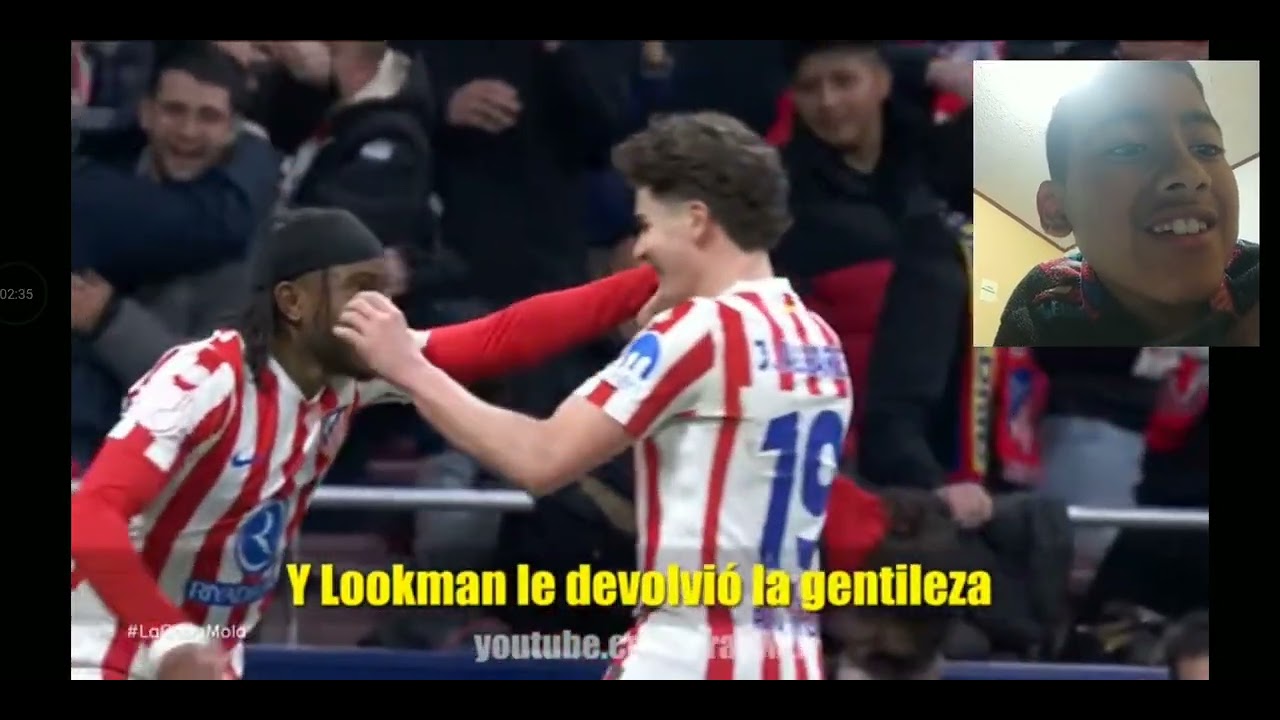 Reaccionando a la parodia de Fran mg atlético de Madrid versus Barcelona 4-0