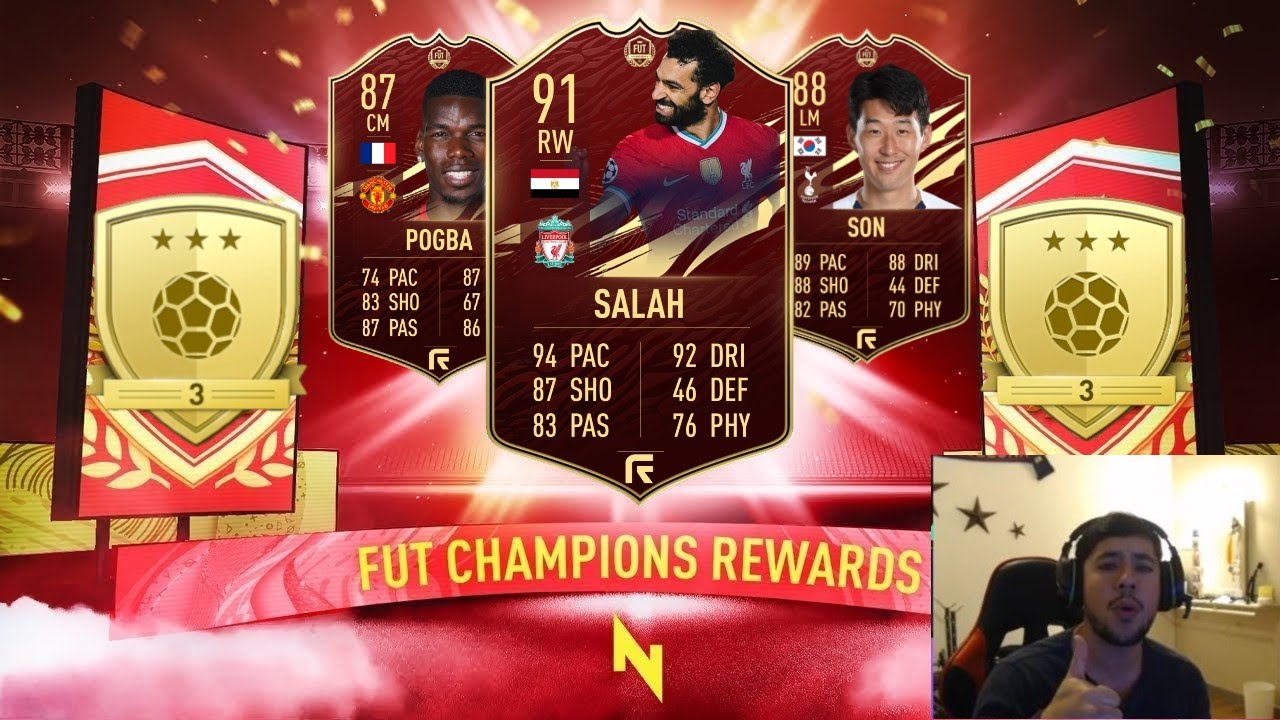 WE GOT THE BEST POSSIBLE RED PICK!!! FUT CHAMPS REWARDS #FIFA21