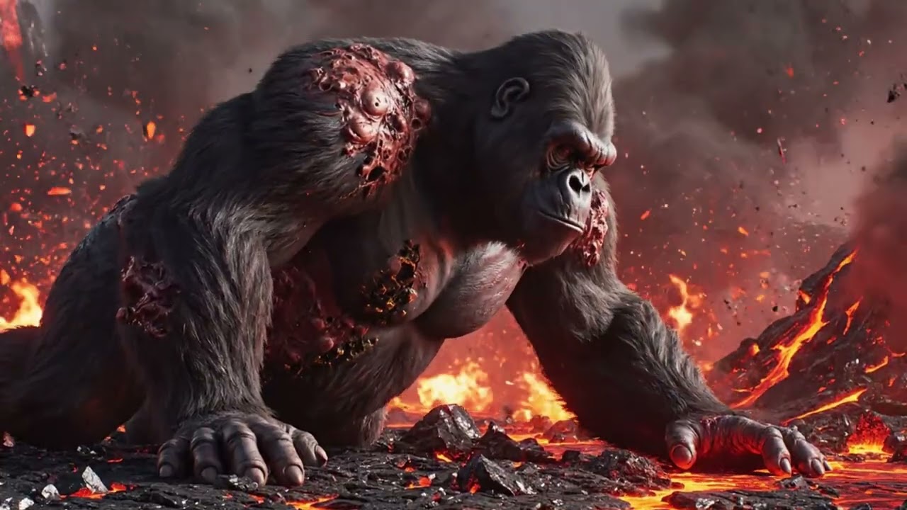 King Kong vs Dragon God: A Brutal Ancient War Between Earth and Sky