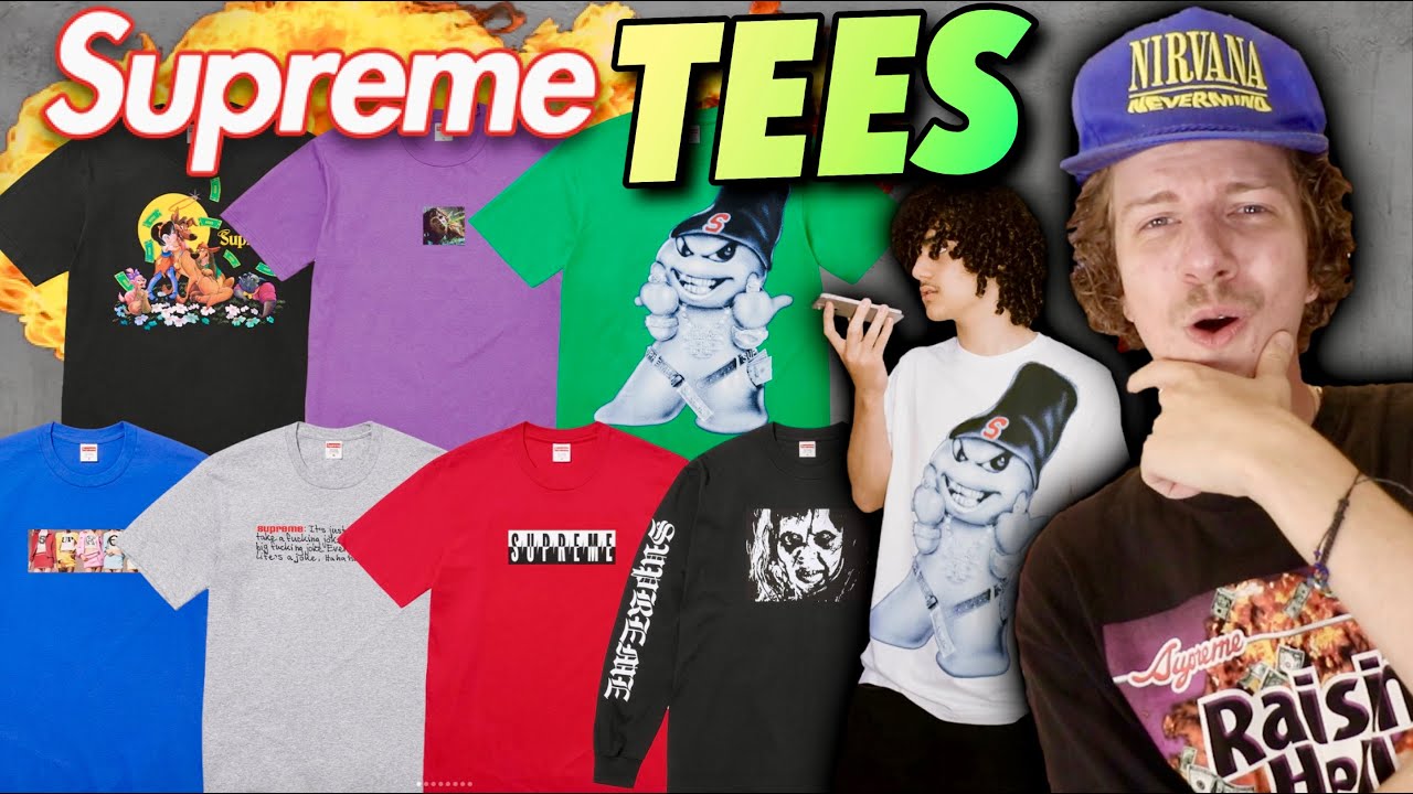 Supreme наконец-то выпускает хорошие футболки! (Неделя 7)