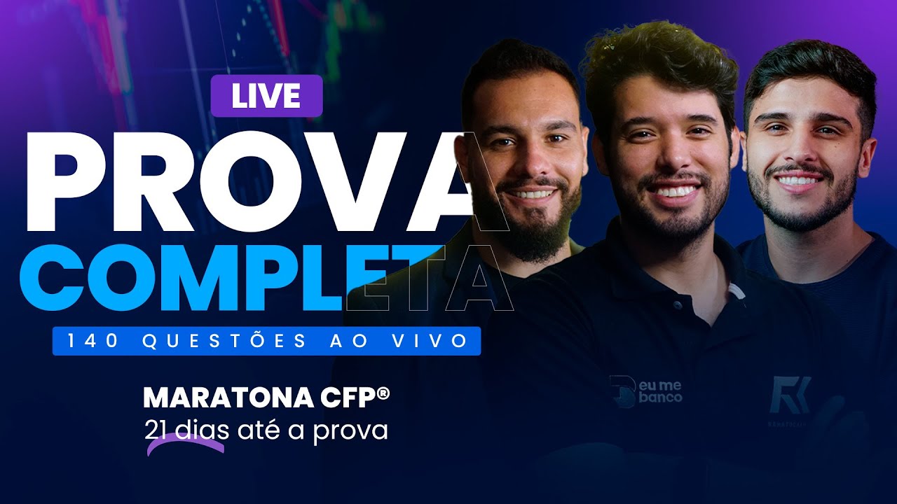 PROVA COMPLETA CFP® | 140 questões GRATUITAS | 45º Exame CFP® | Eu me banco Educação