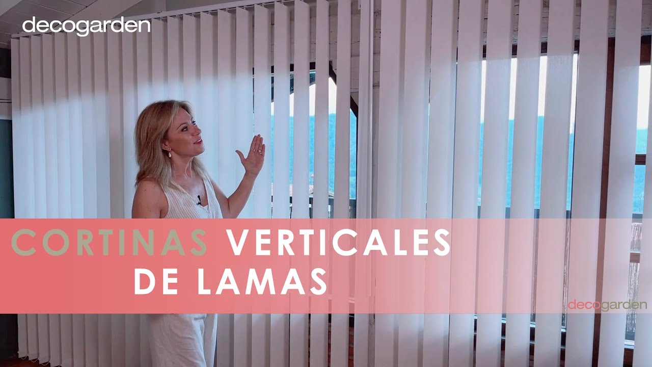 Cómo instalar CORTINAS de lamas VERTICALES 🏚️ 👩‍💼 ¡Fácil y paso a paso!👨‍💼 Decogarden