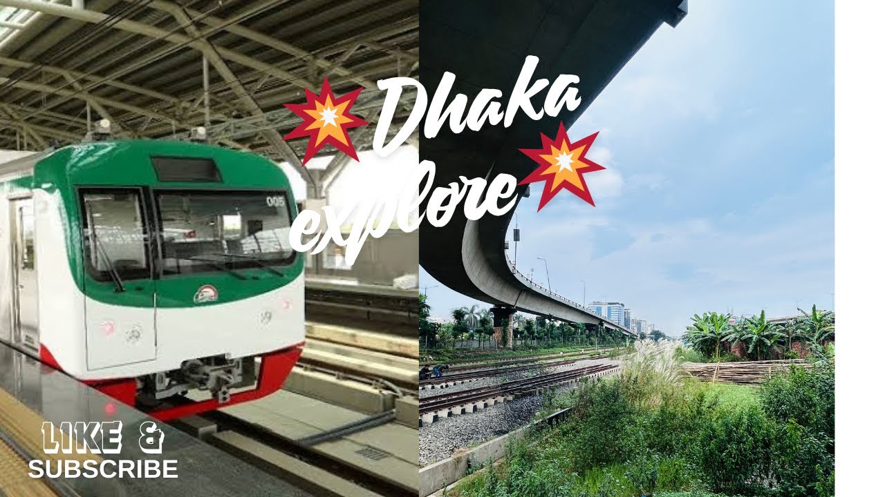 Dhaka Metro Rail First Ride 🚆 | Modern Transport in Bangladesh | Metro Rail Vlog 2025 