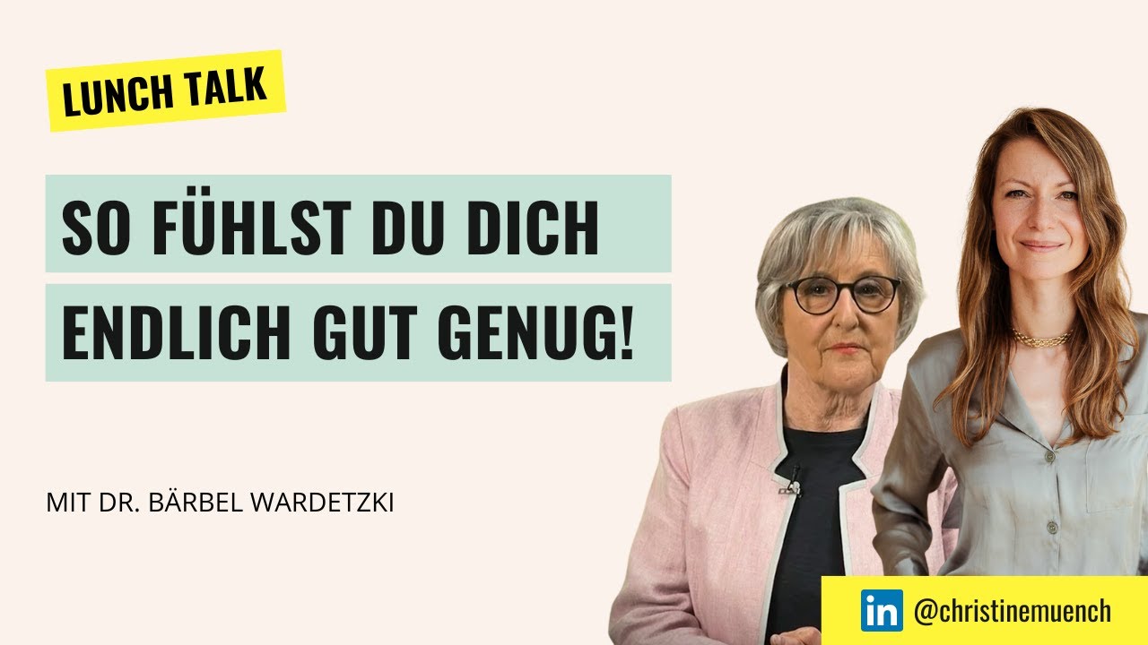 Weiblicher Narzissmus & Selbstzweifel erklärt | Mit Bärbel Wardetzki