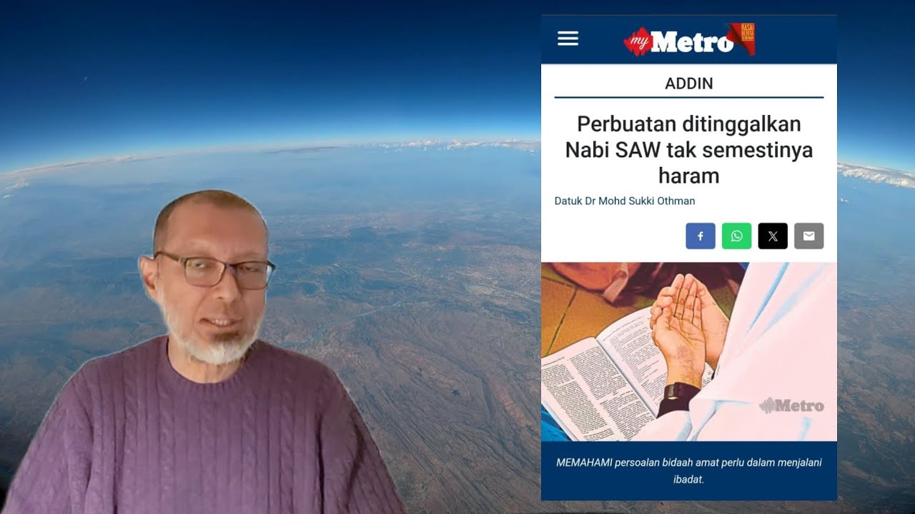 Mufti P.Pinang: Nabi Tak Sempat Kerjakan Semua Amalan Sunat!
