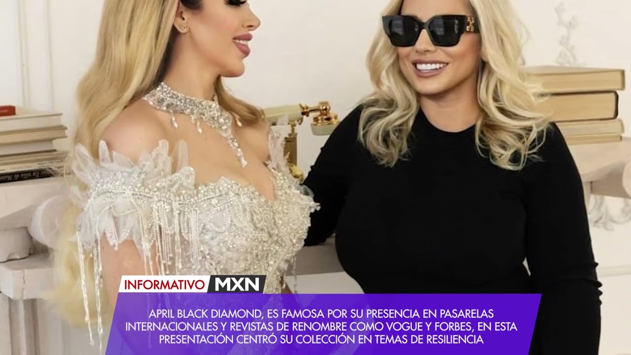 Emma Coronel debuta como musa de April Black Diamond en el Milan Fashion Week 2024