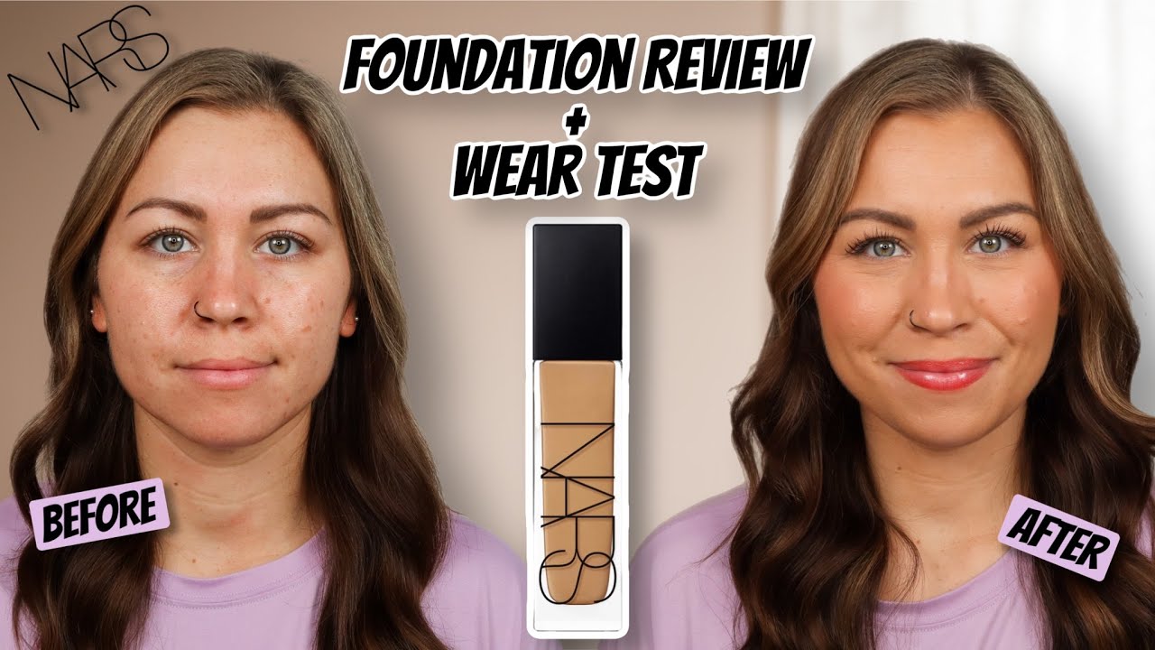 NARS NATURAL RADIANT LONGWEAR FOUNDATION | Review and Wear Test