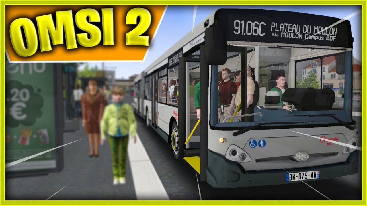 🚌 [OMSI 2]  - GPM LIGNE 91.06C - PRISE DE SERVICE (DEPOT) - BUS HEULIEZ GX427 !! 😍