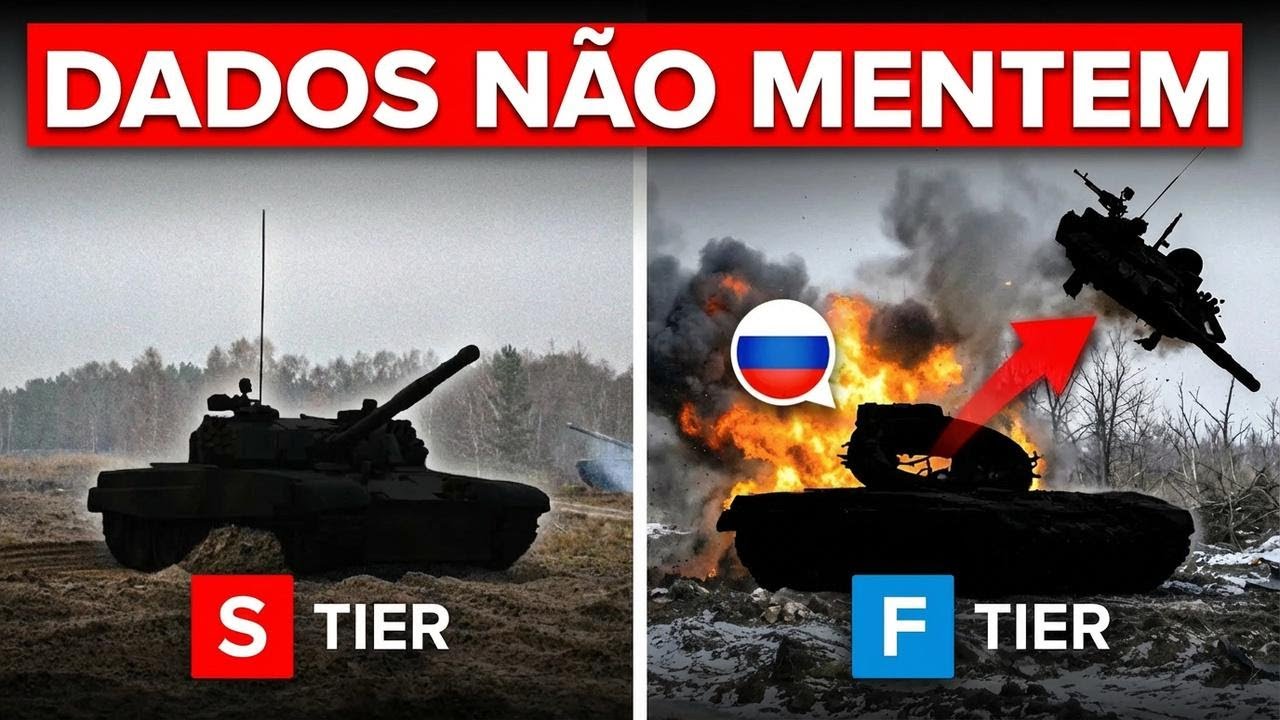 Quais tanques estão vencendo e perdendo a guerra na Ucrânia